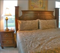 Private Orlando Vacation Home Master Bedroom